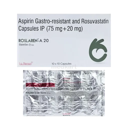 roslaren ac 20mg capsule 10's